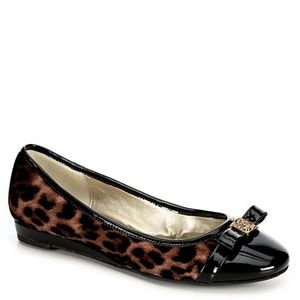 New Unworn Anne Klein iflex leopard flat